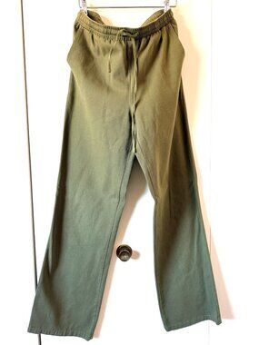 Natura 100% cotton Olive Pant/ Used / Sz Medium / bought in Spain / Used